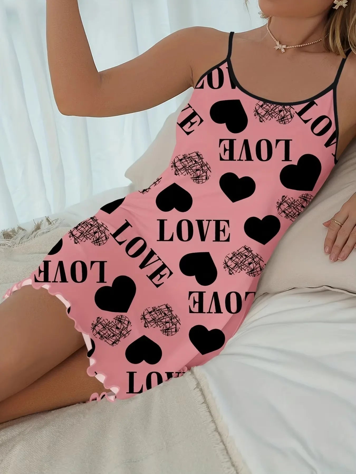 1 Satz Sommer-Damen-Pyjamas, zweiteilig, sexy, lässig, Leibchen, Unterhemd, Shorts, Homewear-Anzug