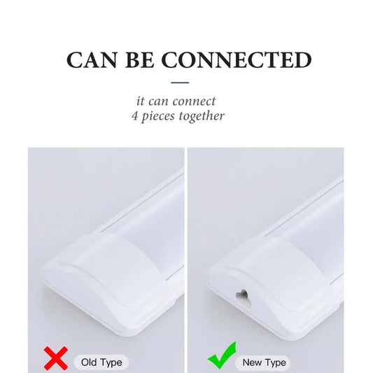 Led Tube Light With Switch Wire 110V 220V 30/50cm Lighting Strip Lamps 10W 20W For Living Room Bedroom Closet Kitchen Lamp.