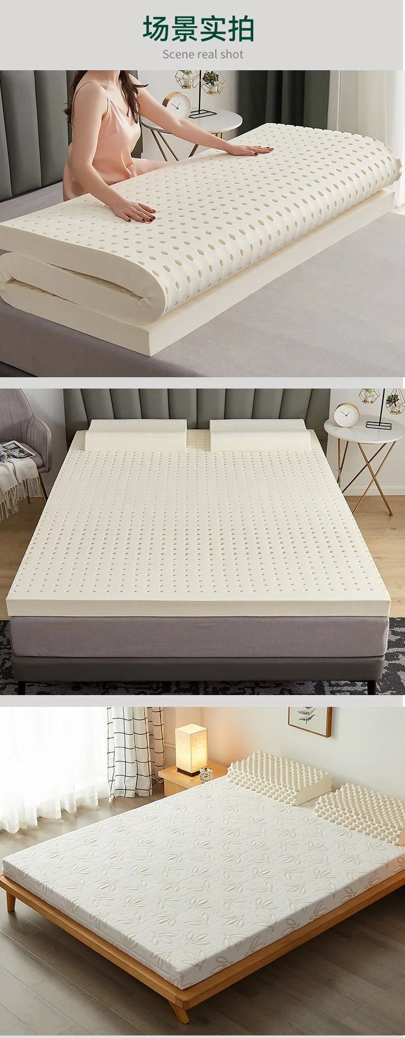 King Latex Queen Matratzen Thailand Material Twin Twin Latex Matratzen Core Sleep Koreanische Colchoneta Möbel für Schlafzimmer