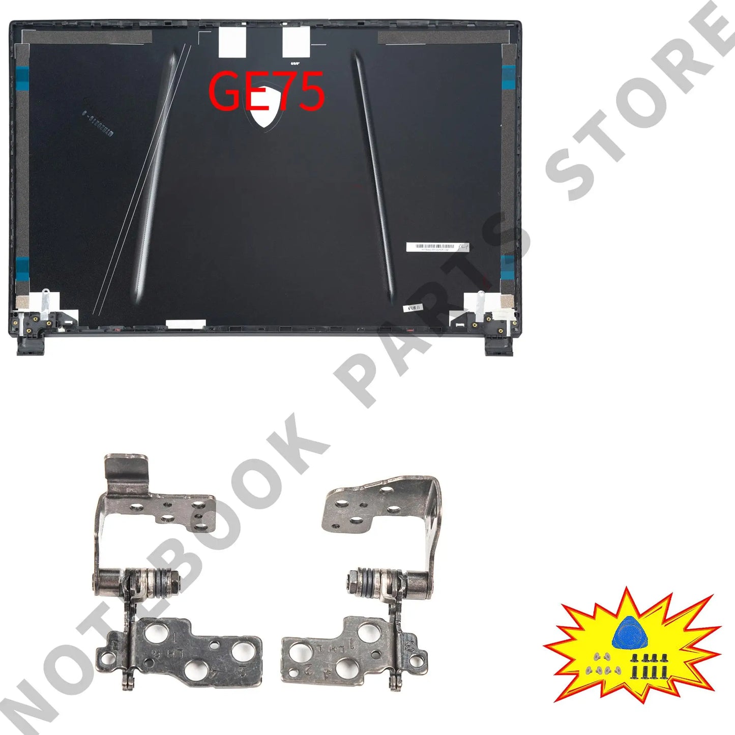 Laptop Housing Case For GE75 GP75 GL75 RAIDER/Leopard 8SG 9SE MS-17E3 17E7 17E9 New Back Cover Bezel Hinges PC Parts Replace