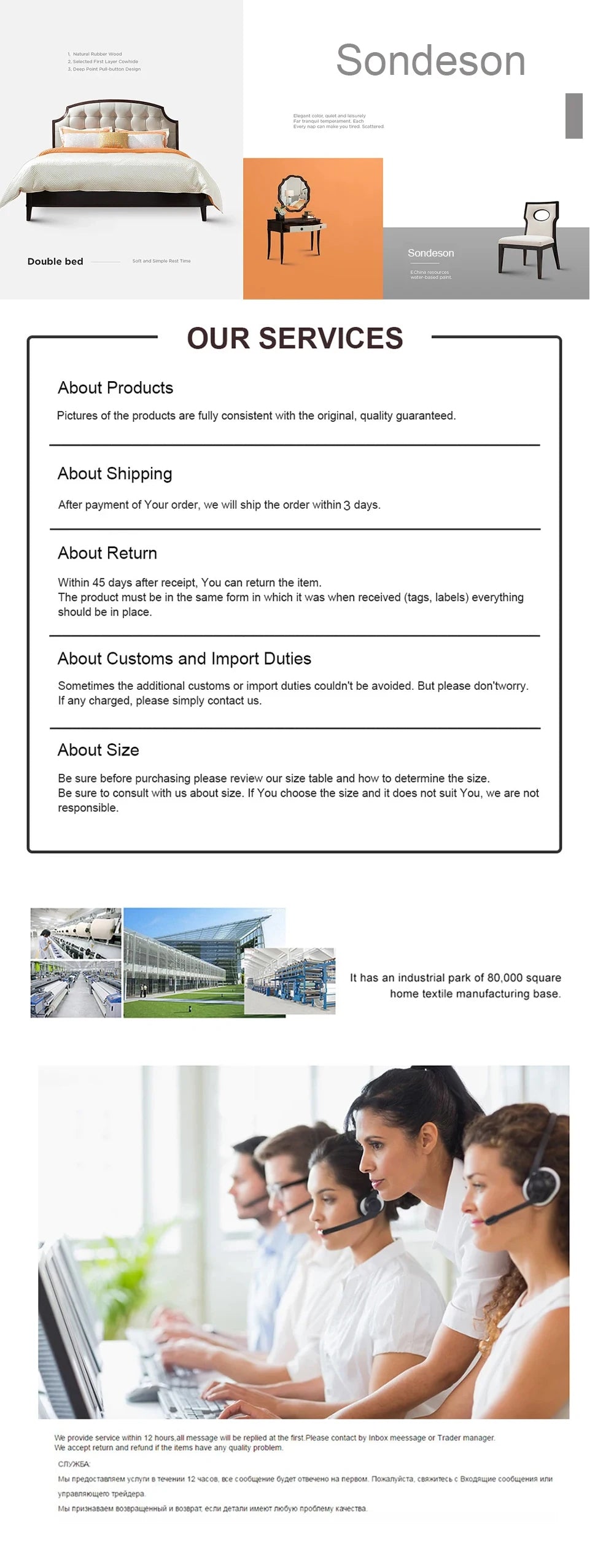 Sondeson Luxury 100% Goose Down Duvet Filler 3D Bread Quilt White Comforter Winter All Season Blankets 100% Cotton Shell 1PCS.