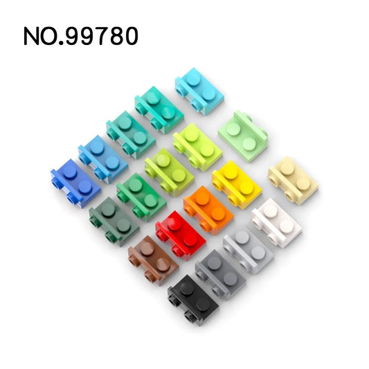 20pcs MOC Parts 99780 Bracket 1 x 2 - 1 x 2 Inverted Compatible Bricks DIY Assmble Building Blocks Particle Kid Puzzle Toy Gift.