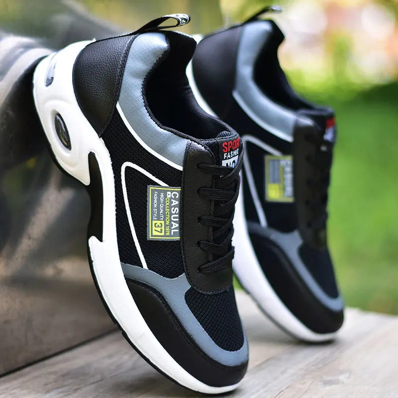 Neue Männer Laufschuhe Atmungsaktive Air Kissen Turnschuhe Männer Outdoor Lace Up Wanderschuhe Non-slip Männer Sport Schuhe Tenis masculino