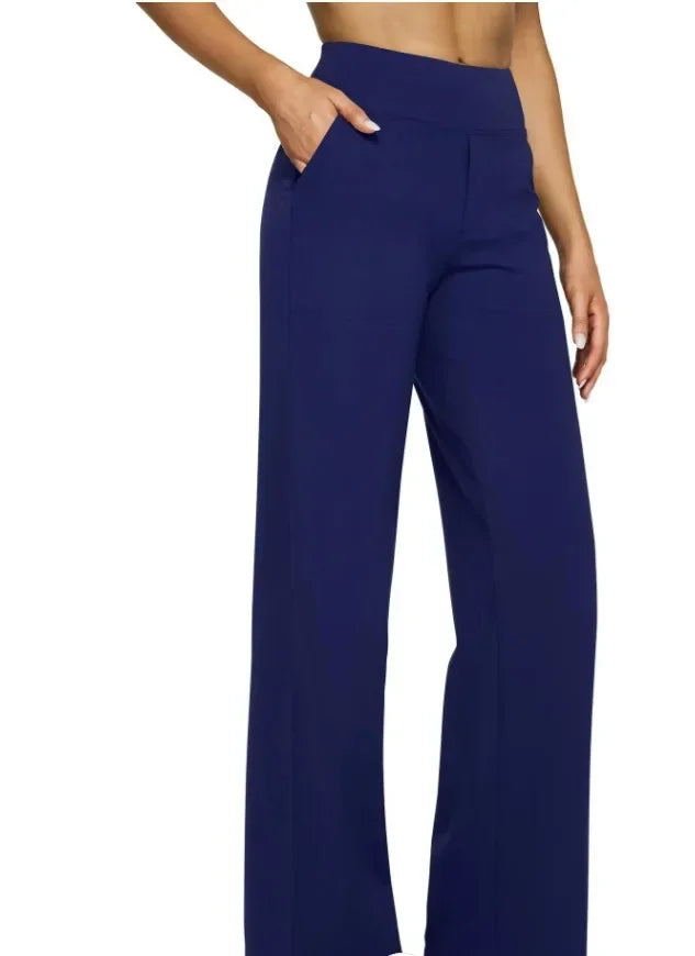 Lässige, lockere Hose mit geradem Bein für Damen, Sommer, Neuankömmling 2024, Taschendetail, bequeme Passform, lange Hose, modisch