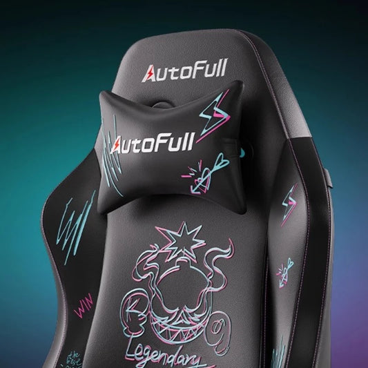 Gaming-Stuhl mit langer Rückenlehne, mobil, bequem
Hochwertiger europäischer Ästhetikstuhl, bequem, ergonomisch
Silla Gamer-Möbel