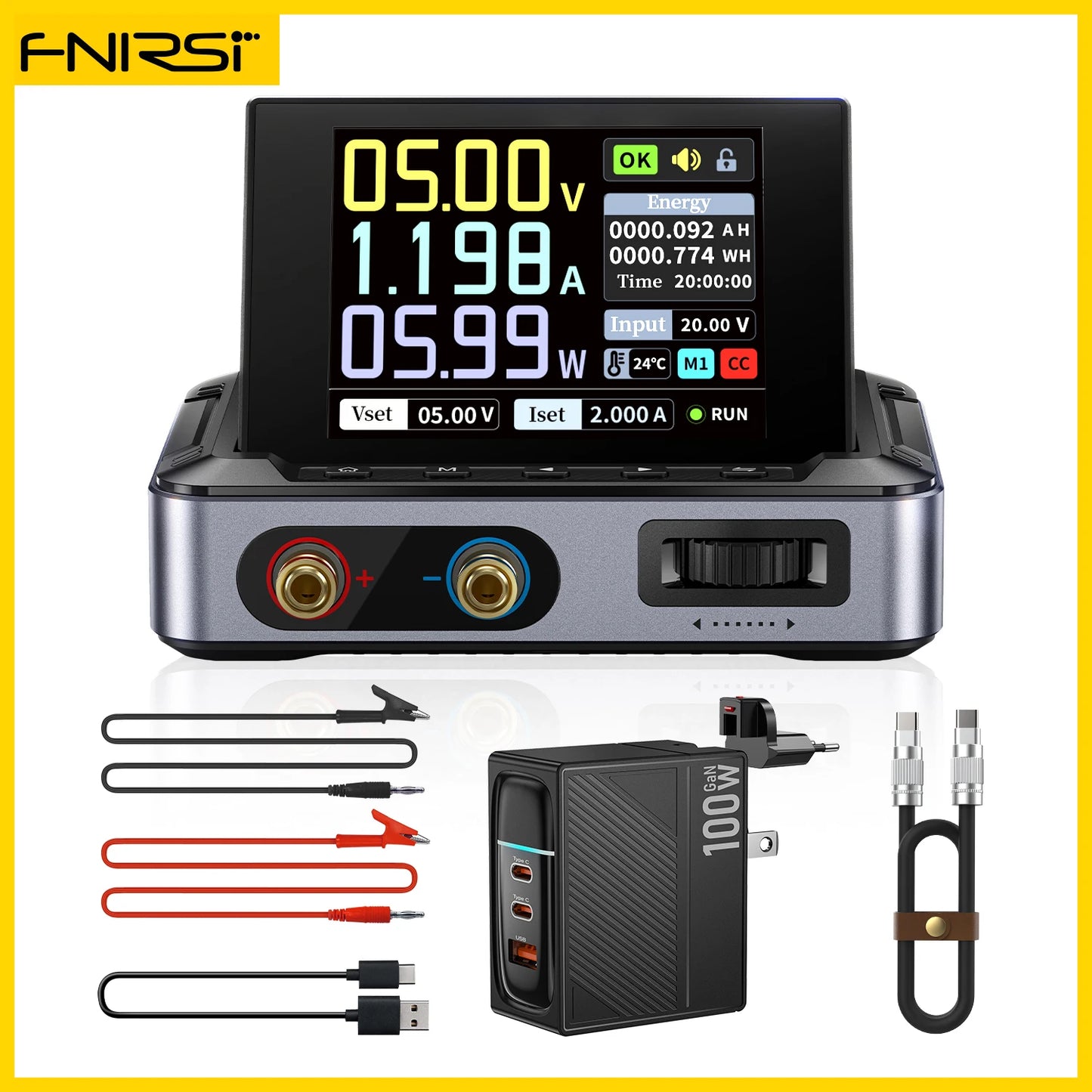 FNIRSI DPS-150 Laboratory DC Power Supply CNC Adjustable 30V 5A Digit Display Mini Portable Regulator Switching Power Supply