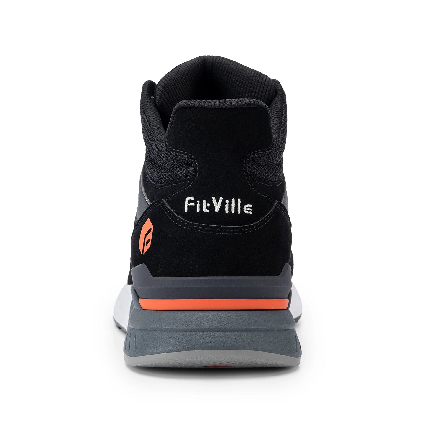FitVille Herren-High-Top-Basketballschuhe, verbreitert, leicht, lässig, atmungsaktiv, für männliche geschwollene Füße, lindert Schmerzen