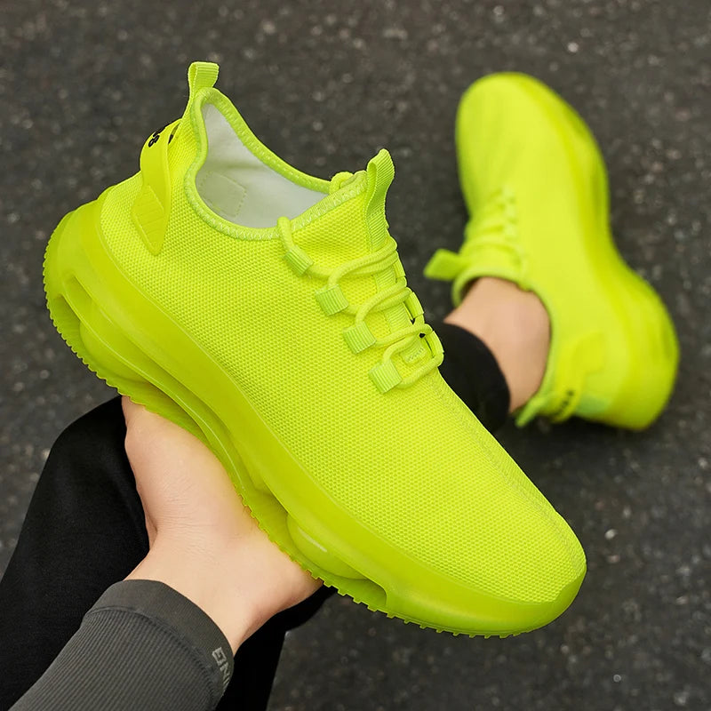 MAEDEF männer Casual Turnschuhe Sommer Mesh Turnschuhe Atmungsaktiv Männlichen Casual Sport Schuhe Tennis Wandern Plattform Herren Laufschuhe
