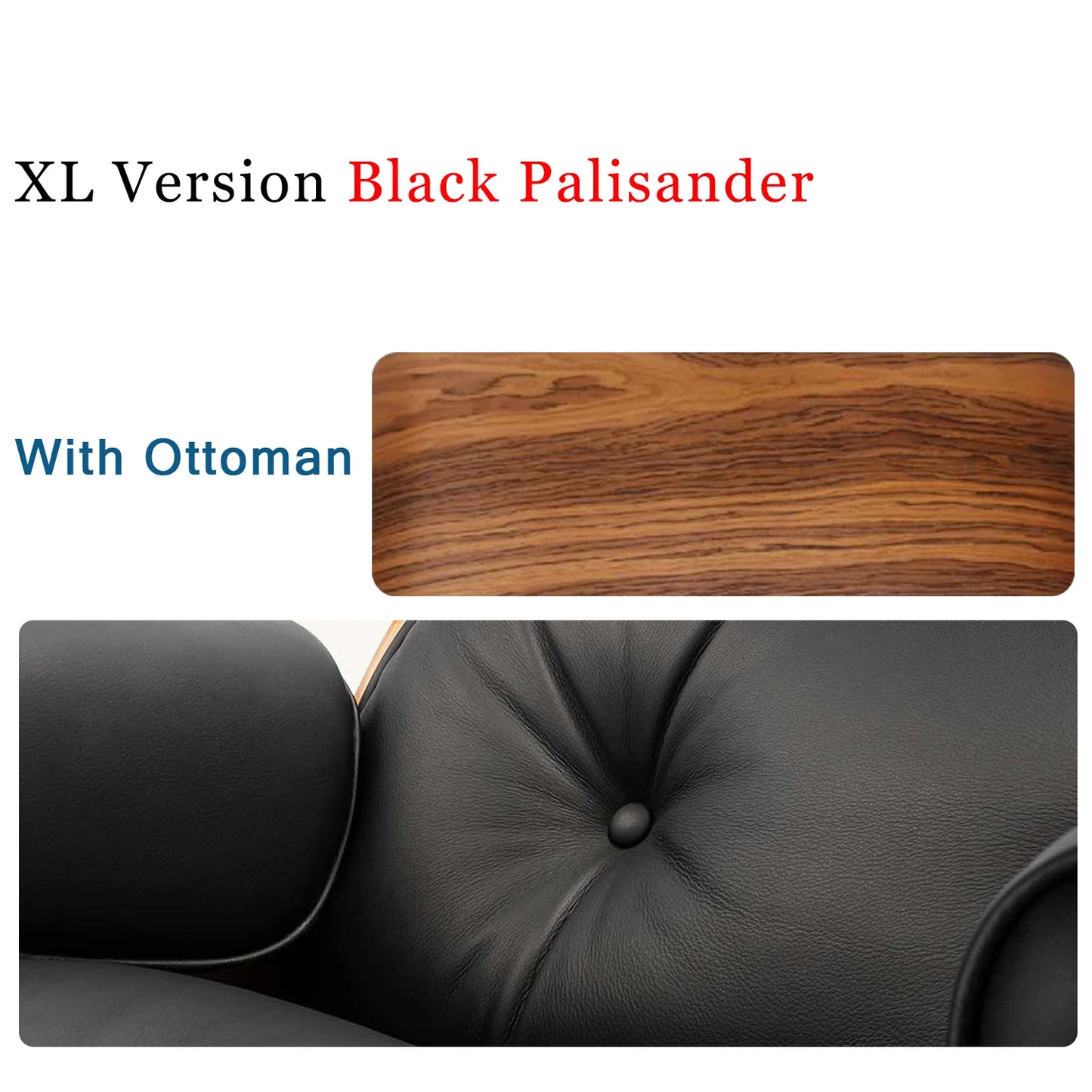 Oberschicht aus Rindsleder, klassischer Liegestuhl, XL-Version mit Armlehne, Drehstuhl, Möbel, Freizeitstuhl für Schlafzimmer, Balkon, Studio