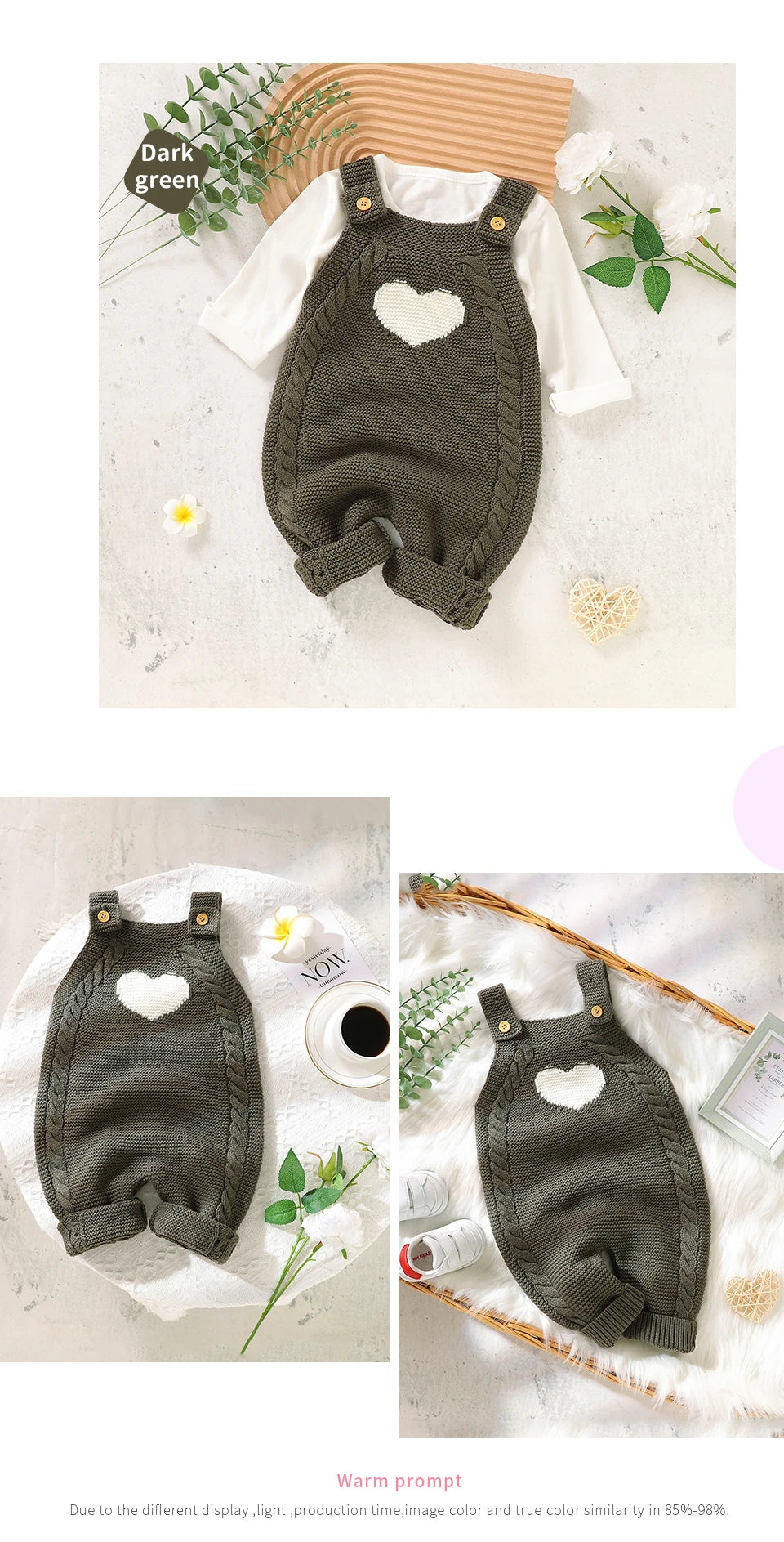 Baby Strampler Ärmellose Neugeborene Mädchen Gestrickte Strap Overalls Playsuits 0-18m Einem Stück Infant Outwear Overalls Kinder Kleidung