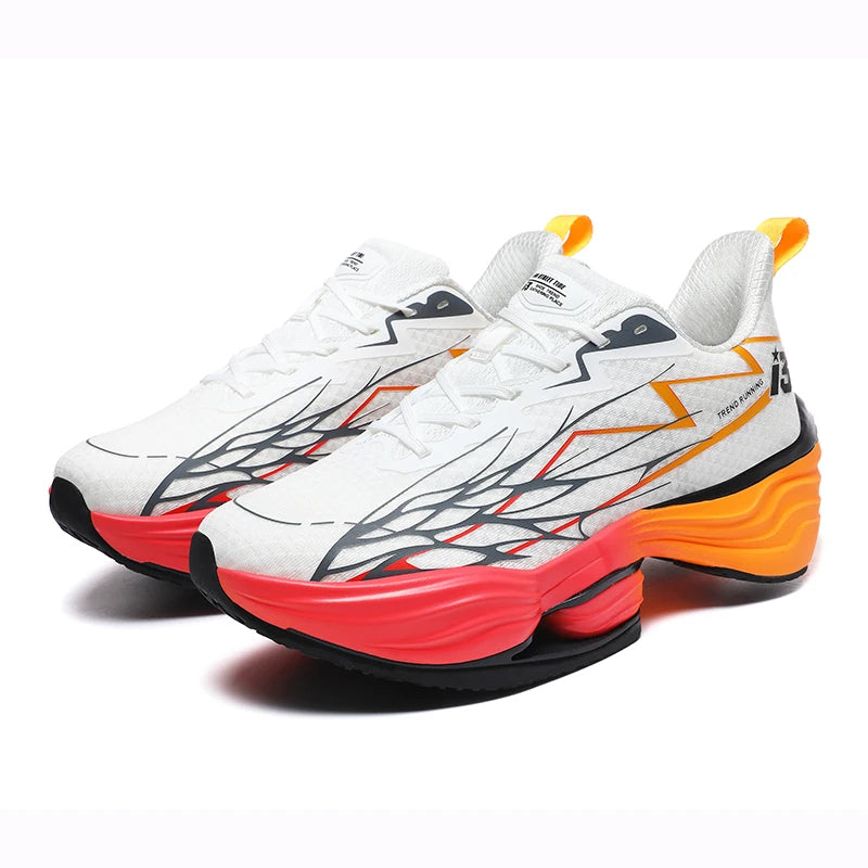 Sportschuhe Herren Mesh Atmungsaktive Dämpfung Hochwertige rutschfeste Turnschuhe Sommer Marathon Training Laufschuhe für Damen