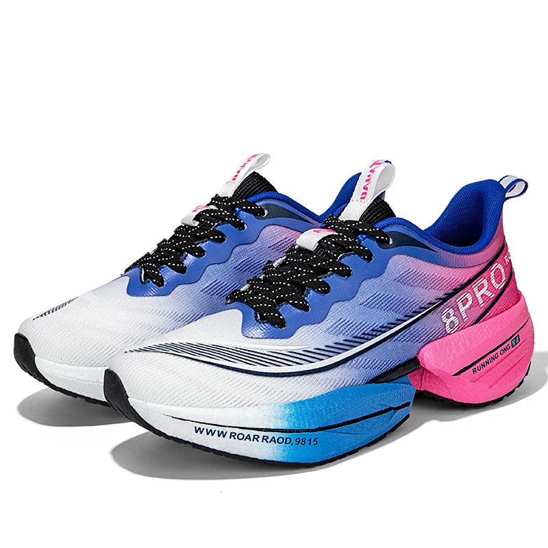Marathon Air Cushion Herren Sport Laufschuhe Atmungsaktive leichte Damen Bequeme sportliche rutschfeste Carbon Plate Sneakers