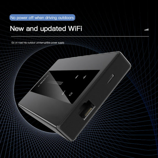 KuWFi Mobile Wifi Router 10000mAh Portable Lte Router CAT4 Outdoor Travel Pocket Wifi Hotspot with RJ45 TS9 Antenna Port WPS.