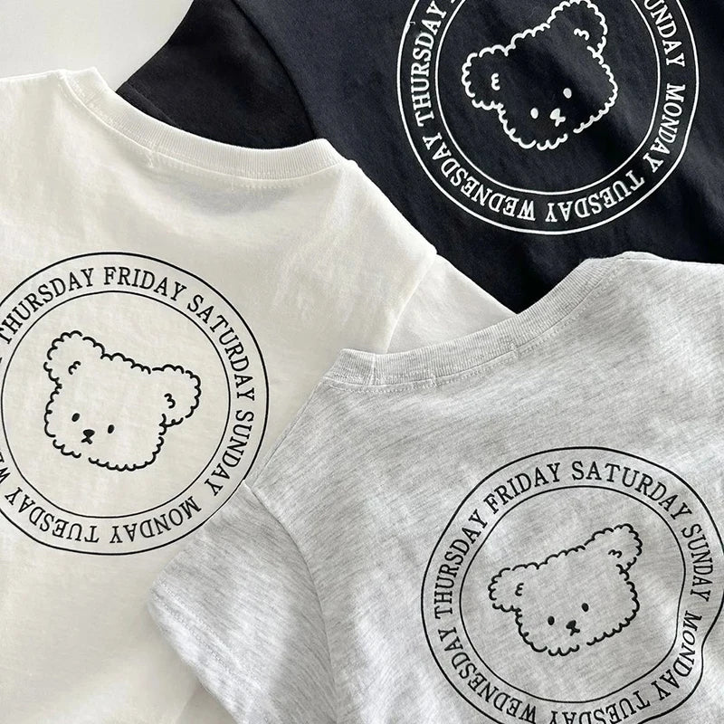 0-2Y Sommer Baby Body Niedlichen Cartoon Gedruckt Einteiliges für Kleinkinder Mädchen und Jungen Baby Kleidung Kleinkind Kurzarm Overall