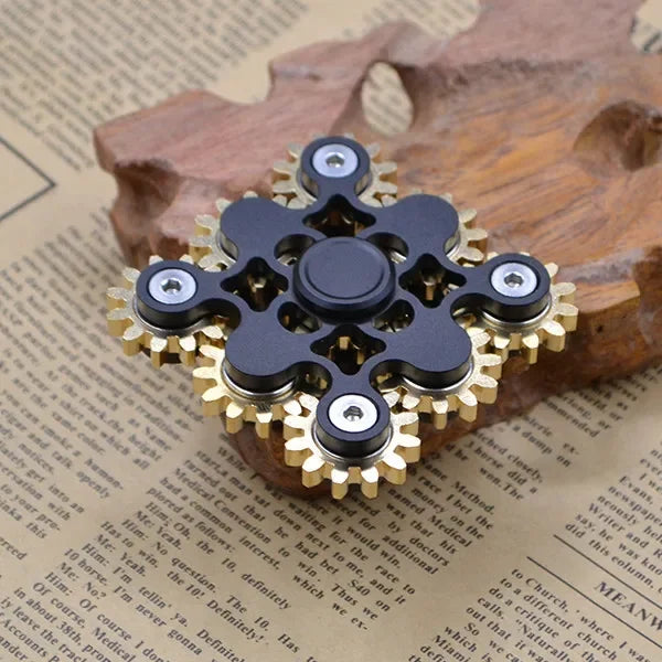 9 Gears Hand Spinner High Quality Metal Fidget Spinners R188 Smooth Bearing Adult Stress Relief Toy Anti Stress Fidget Toys.