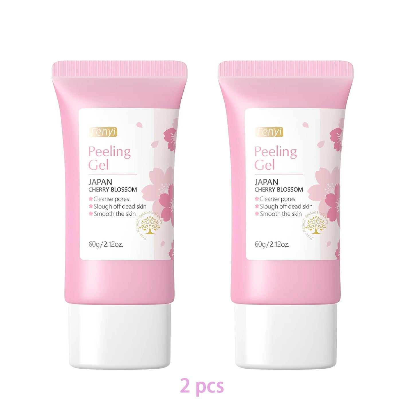 Sakura Face Deep Cleaning Exfoliating Gel Skin Care Whitening Moisturizer Repair Facial Scrub Skin Care 60g.