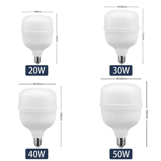 1-5 stücke 50 W 5000lm Super Helle Led-lampe AC 110 V 220 V E27 LED Lampe Lampada LED Licht Bombilla Beleuchtung Lampe für Home Wohnzimmer.