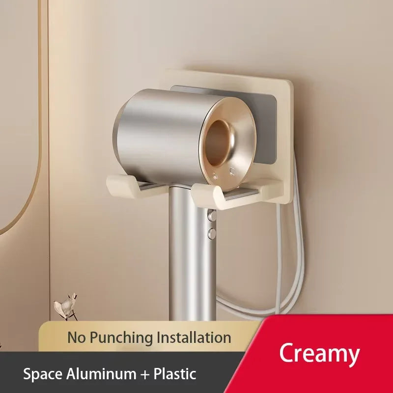 Ohne Stanzen Badezimmer Haartrockner Aufhänger Haartrockner Lagerregal Saugnapf Lagerregal Toilette Multifunktions-Lagerregal