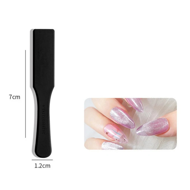 Cat Eye Magnet for Nails Double-Headed Nail Magnet Tool Set Strong Nail Art Magnet Stick 3D Line Strip Effect Manicure Design.