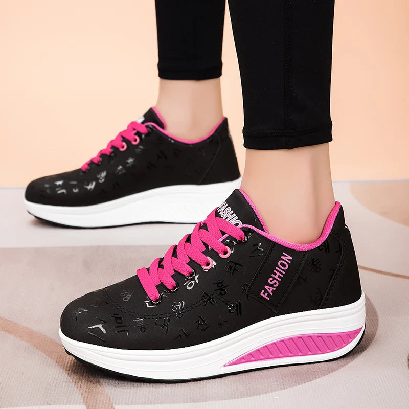 Frauen Turnschuhe Mode Frauen Vulkanisierte Schuhe Hohe Qualität Wohnungen Schuhe für Frauen Zu Fuß Plattform Plus Größe Zapatillas Mujer