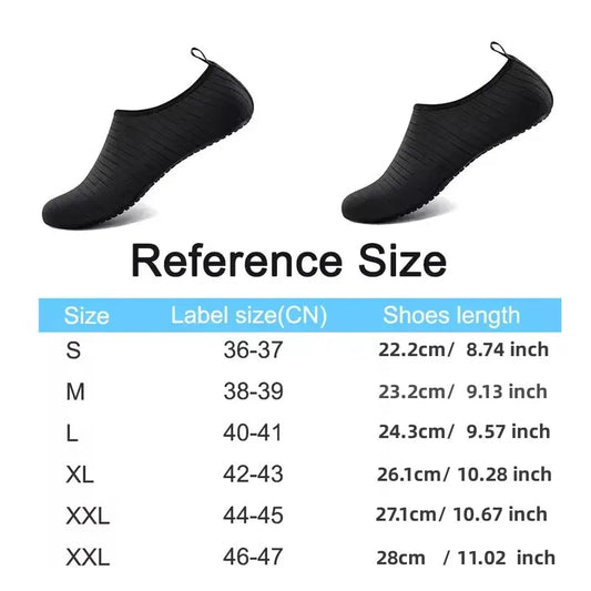 2024 neue Strand Wasser Schuhe Unisex Strand Schnell Trocknend Atmungsaktive Schwimmen Hausschuhe Sommer Anti-slip Casual Sport Wasser turnschuhe.