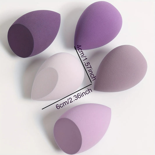 7piece/18piece makeup sponge set, suitable for liquid BB cream powder application, makeup egg dry wet dual-use powder puff.