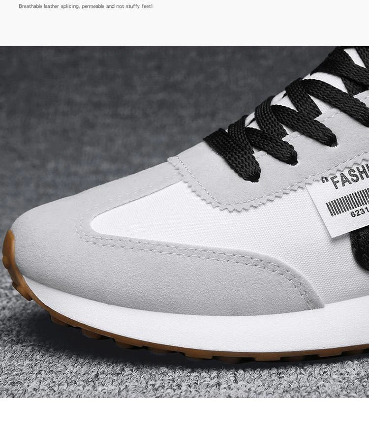 Männer Kausalen Licht Mode Turnschuhe Mann Herbst Neue Spitze-up Wohnungen Im Freien Mesh Atmungsaktive Casual Schuhe Zapatillas De hombre