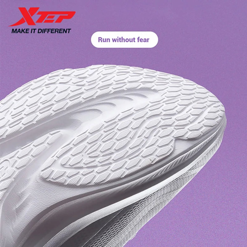 Xtep Laufschuhe für Damen, 2022, Sommer, atmungsaktiv, leicht, mit Rebound-Dämpfung, Stoßdämpfung, Sportschuhe 875218110014
