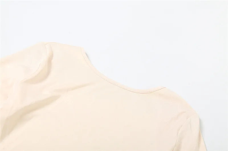 Zahlung Casual Mini Kleid Frauen Prägnante Klassische Backless Volle Hülse O-ansatz Grundlegende Weibliche Bodycon Straße Kleidung