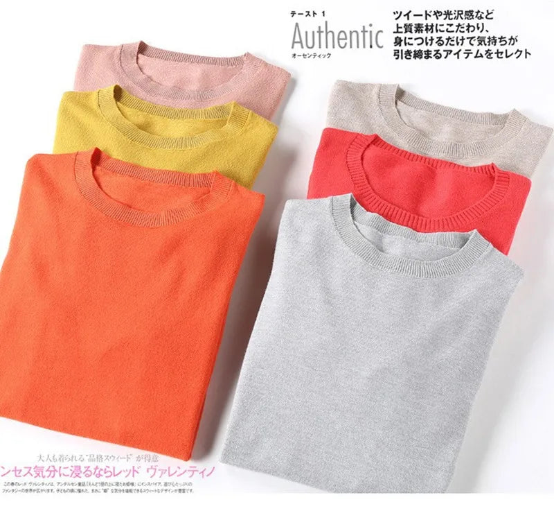 22 farben Herbst und Winter Kaschmir Pullover Frauen Pullover Oansatz Pull Femme Lange Hülse Frauen Casual Lose Pullover Pullover