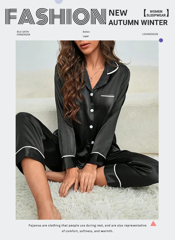 Großes Damen-Pyjama-Set, langärmelige Hose, Cartoon-Studenten-Nachtwäsche, Homewear, zweiteilige Strickjacke, Nachtwäsche, Loungewear