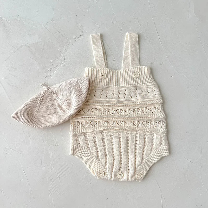 MILANCEL 2023 Baby-Bodys, gestrickt, für Kleinkinder, Mädchen, Kleidung, Kleinkinder, einteilig, Jungenkleidung
