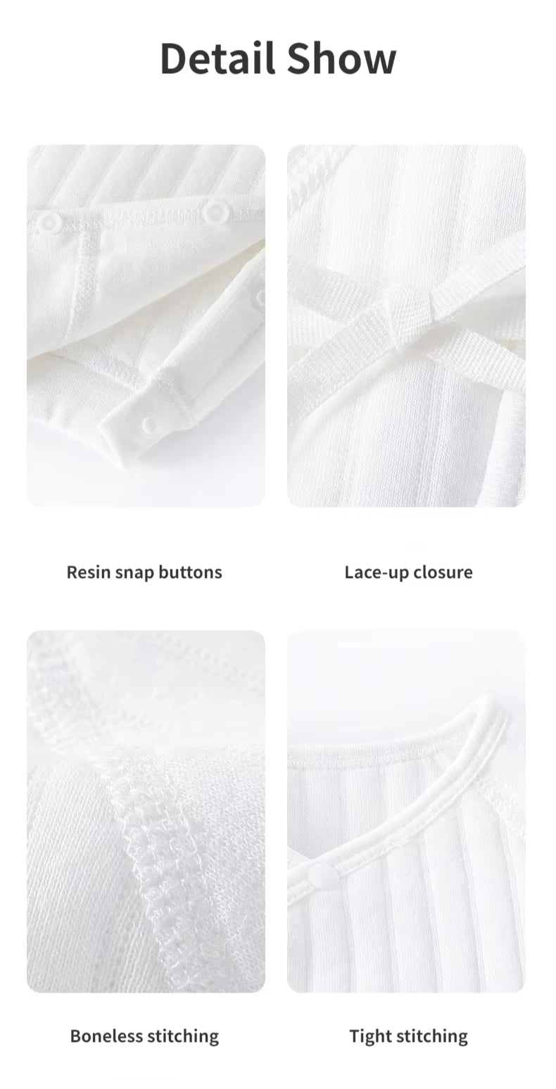 Jungen Mädchen Body Neugeborenen Winter Onesie Kleidung Baumwolle Kleinkind Hause Tragen 0-6M Verdickte Frühling und Herbst Kleidung