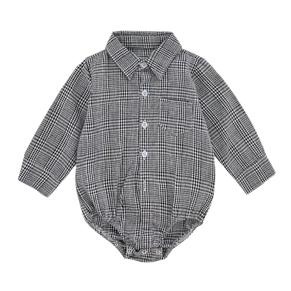 Sanlutoz Herbst Baby Jungen Bodys Kleinkind Kleidung Onesies Mode Langarm