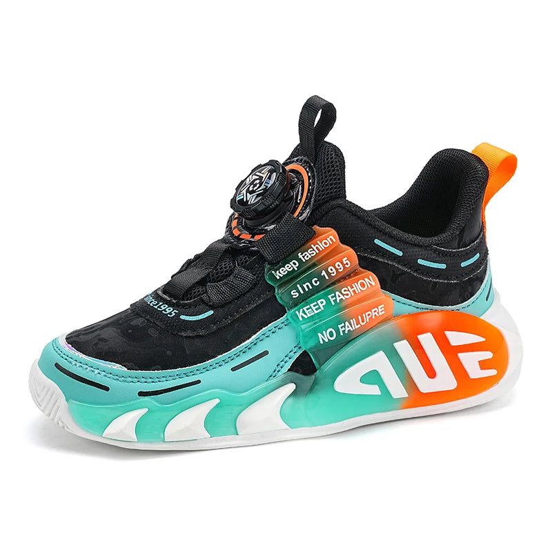 Autumn New Design Children Sneaker Boy Sports Shoes Fashion 4 To 12 Years Kids School Tennis Shoes Boy Casual Sneaker