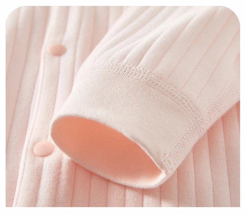 Frühling und Herbst 0-12 Monate Baby Strampler Hochwertige Neugeborene Mädchen Jungen 100 % Baumwolle Kleidung von Langarm Säuglingskleidung