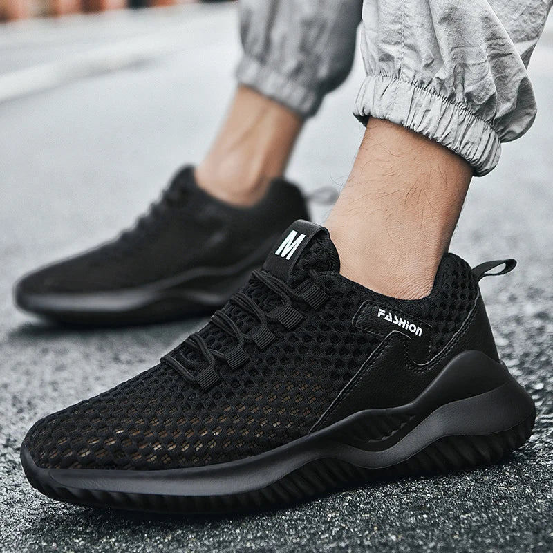Sommer Tennis Casual Mesh Schuhe Atmungsaktive Hohl training fitness Plattform Weichen Boden Läuft Leichte Vulkanisierte Schuhe