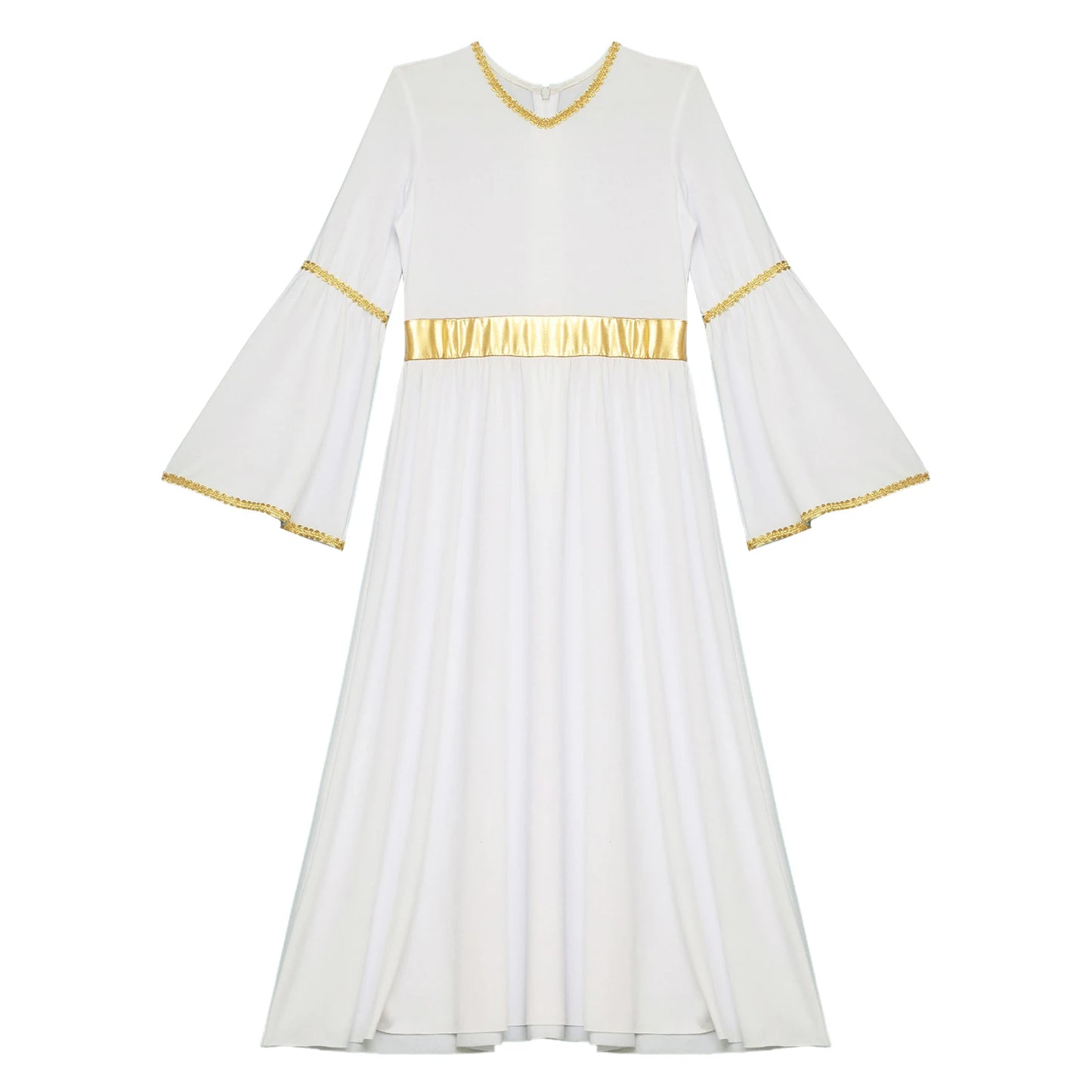 Kinder Mädchen Engel Kostüm Weiß Griechischer Gott Robe Halloween Cosplay Kleid Rollenspiel Karneval Performance Kleid mit Flügeln Dress Up