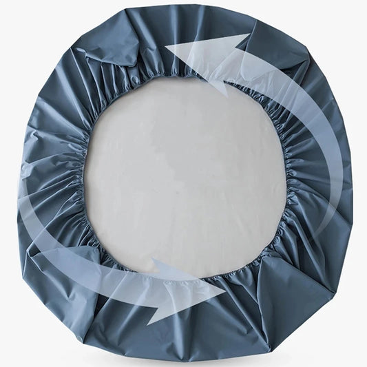 WOSTAR Waterproof mattress protector cover single double bed twin full queen king size elastic fitted sheet style protection pad.