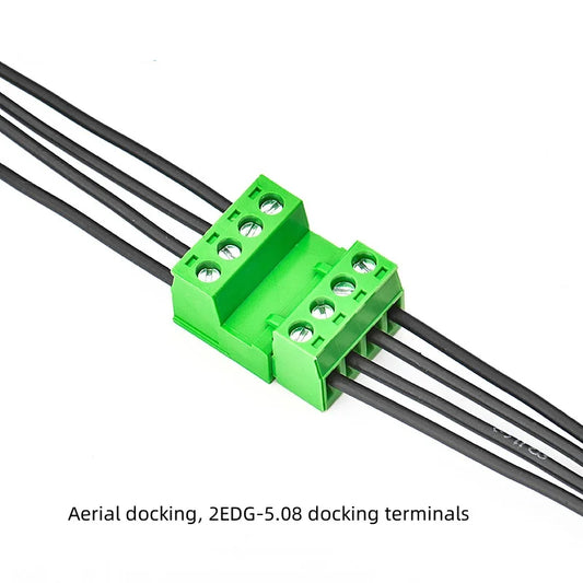 2EDGRK 5,08 mm Header Socket Plug-IN Terminal Blocks Schraubtyp PCB Male Connectors 2P -24P.