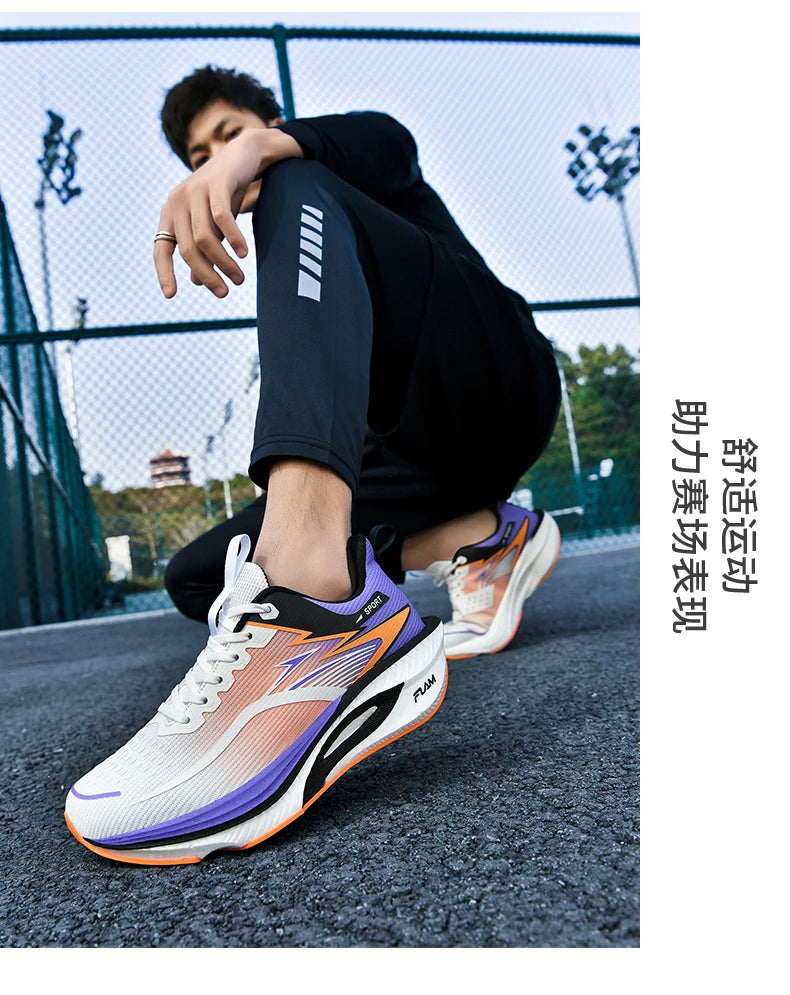 Sport Laufschuhe Männer Turnschuhe Marathon Atmungsaktiv Komfortable Marke Trend Frauen Sportlich Fitness Outdoor Turnschuhe AirCushion