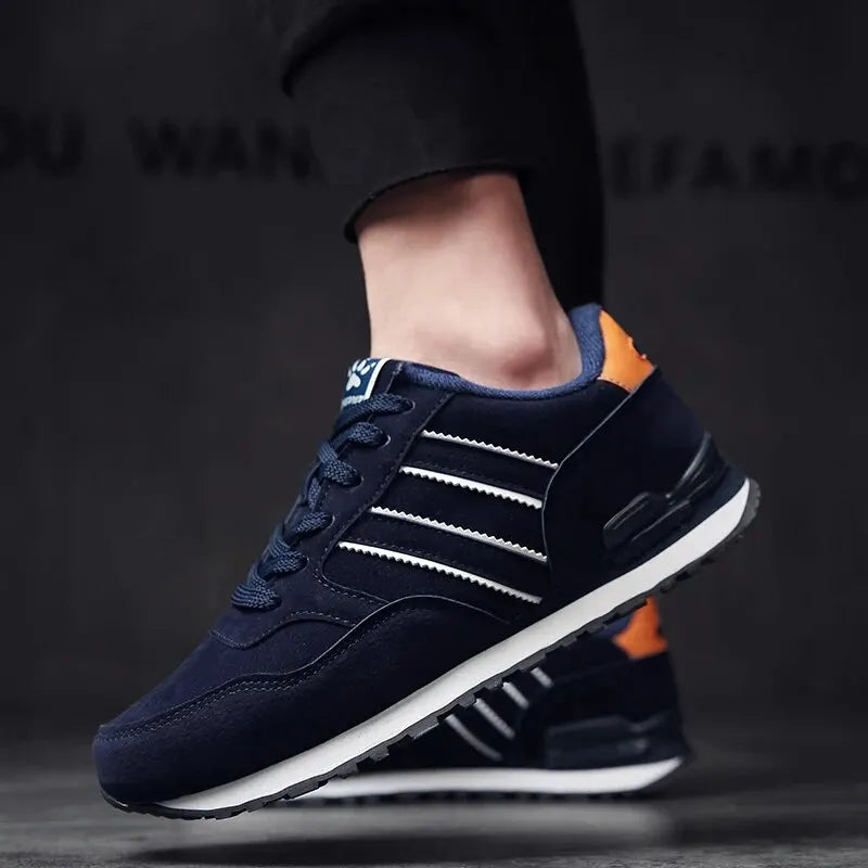 Künstliche Leder Männer Casual Schuhe Männlichen Frühjahr Männer Casual Licht Schuhe Sneakers Lac-up Wohnungen Atmungsaktive Freien Sapato