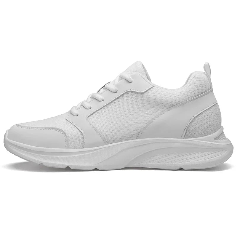 Männer Aufzug Schuhe Höhe Erhöhen Turnschuhe Schuhe für Männer 10 cm Sport Casual Schuhe Unsichtbare Innere Erhöhung 8 cm Weiße Schuhe
