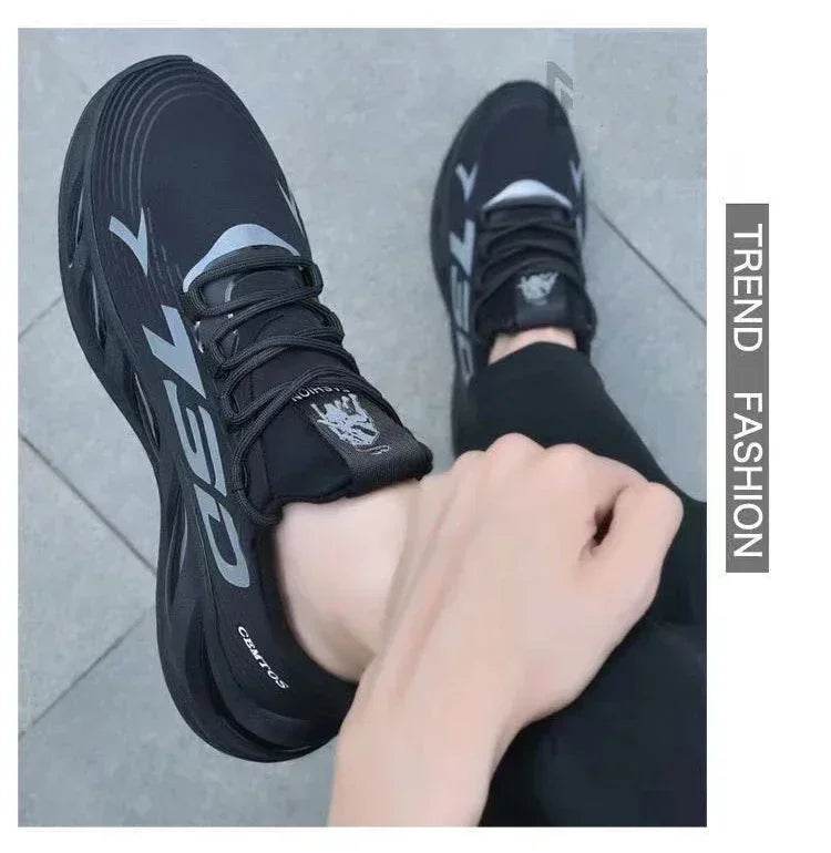 2025 Casual Sneakers for Men Slip on New Fashion Breathable Running Shoes Outdoor Gym Sports Shoes Walking Training Tennis Shoes.