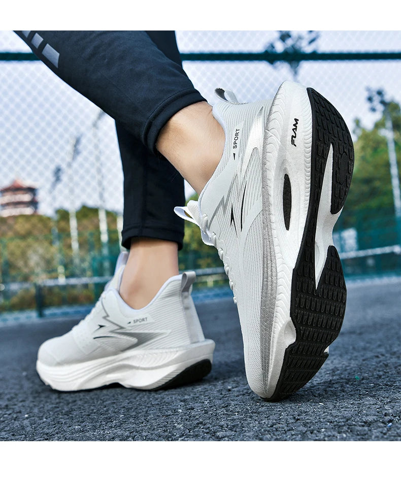 Sport Laufschuhe Männer Turnschuhe Marathon Atmungsaktiv Komfortable Marke Trend Frauen Sportlich Fitness Outdoor Turnschuhe AirCushion