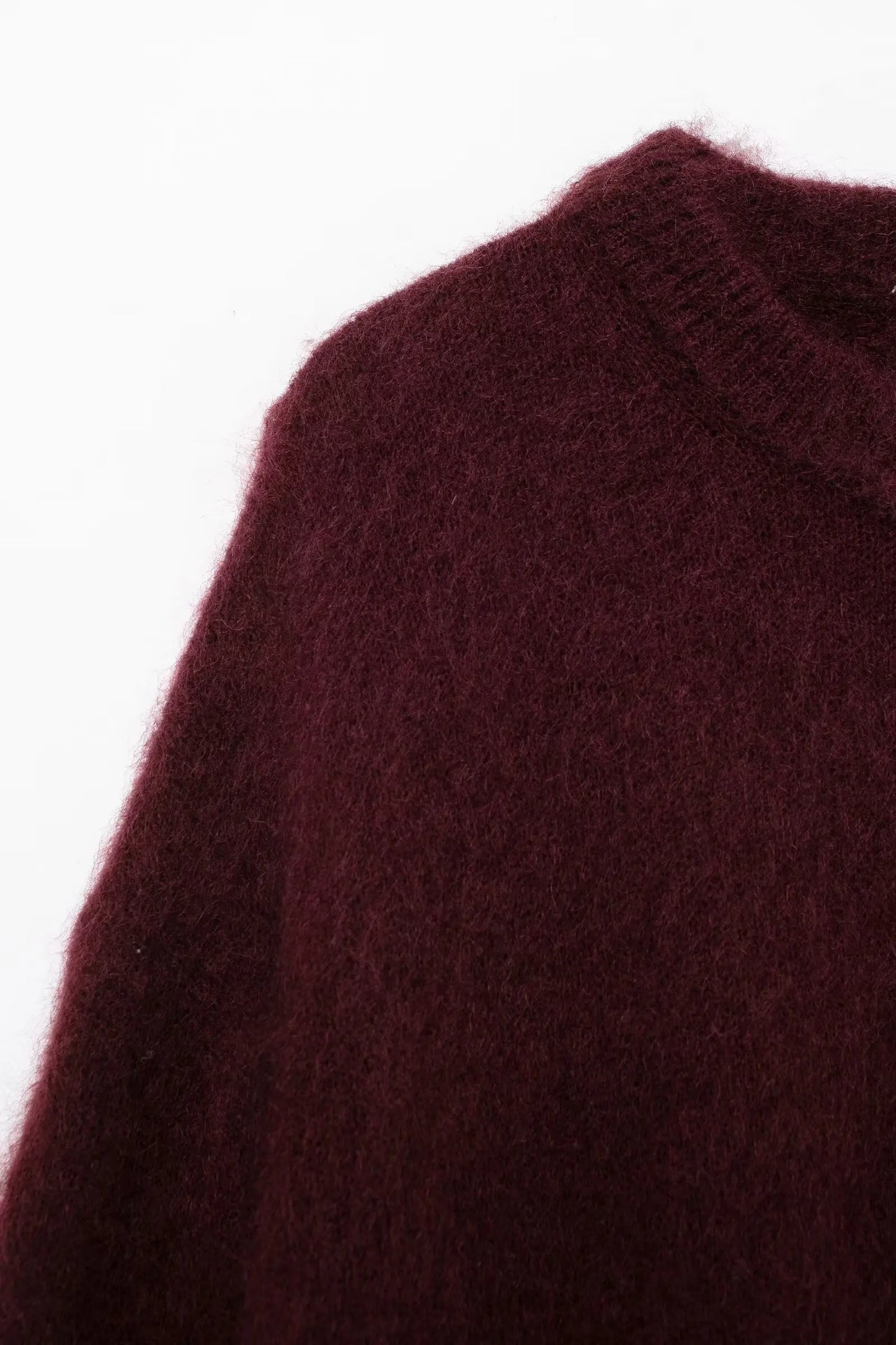 TRAFZA Frauen Elegante Solide O Neck Pullover Lose Beiläufige Langarm Gestrickte Pullover Sweatshirt Herbst Büro Dame Strickwaren Top