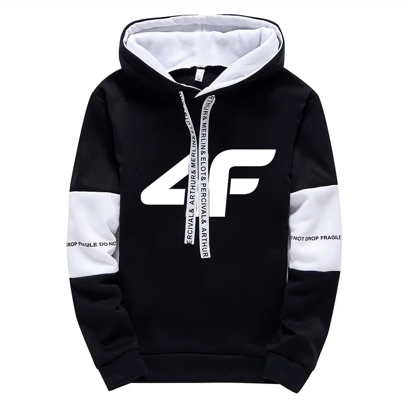 Sport Hot Sale Herren-Trainingsanzug mit Kapuze, langen Ärmeln, lässige einteilige Sweatshirts und tägliche Jogginghosen, bequemes Outdoor-Joggen