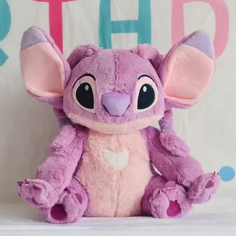Disney 40 cm Cartoon cute Lilo and Stitch plush toys Creativity Stuffed Plush Doll Toys Kids Birthday girlfriend Gift.