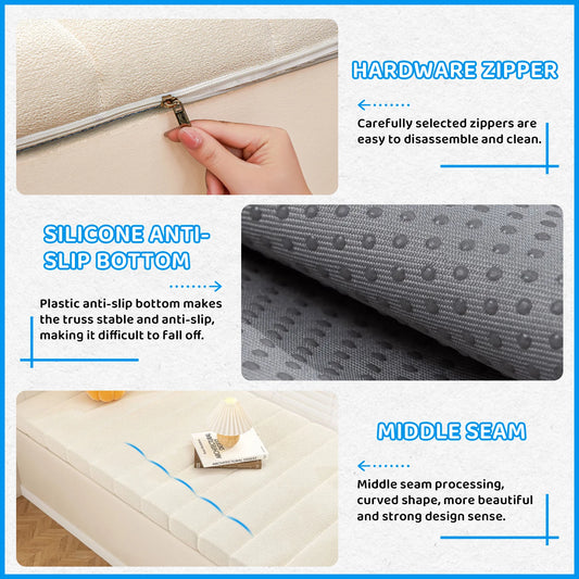 Benutzerdefinierte Teddy Samt Erkerfenster Sitz lange Bank Kissen Sitzpolster lange Matratze Polsterung Stuhl Sitzpolster dekorative Pads Schaukeln