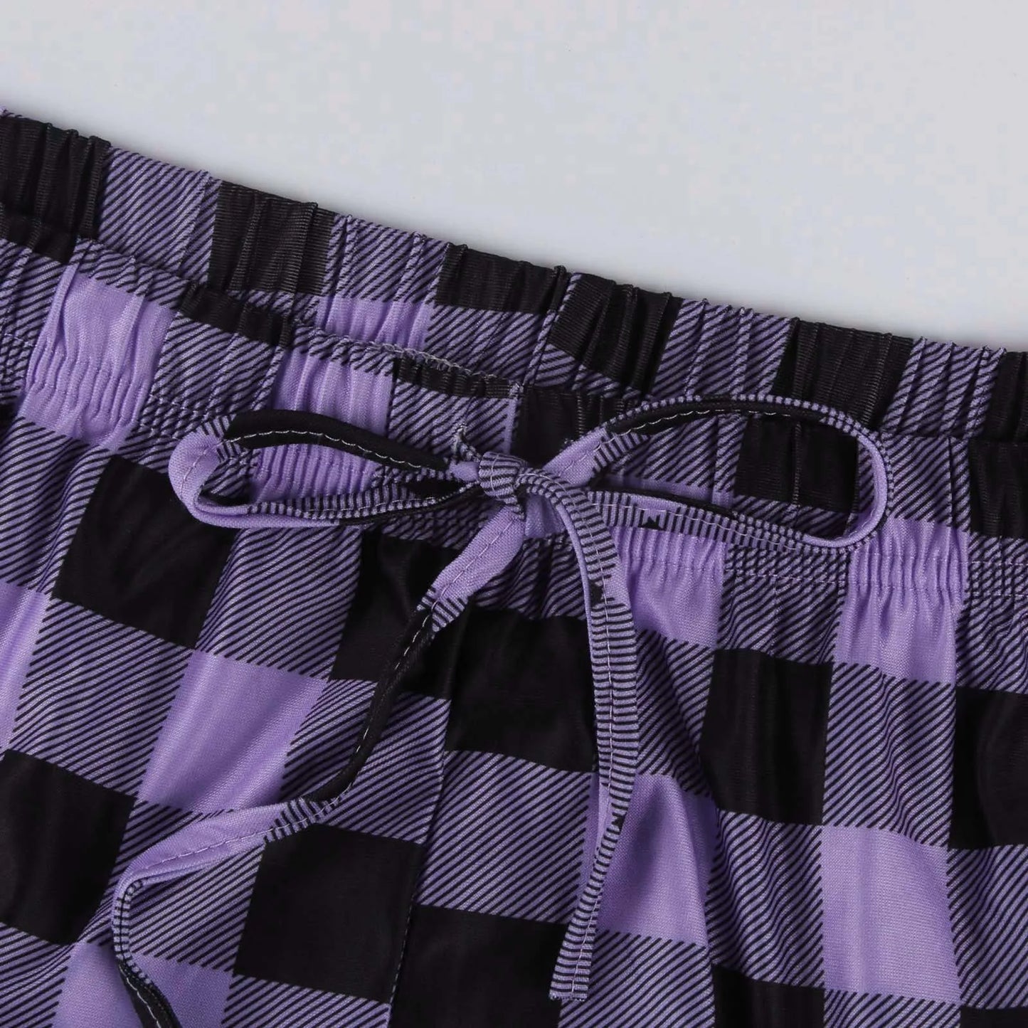 Frauen Weihnachten Pyjama Hosen Herbst Winter Plaid Gedruckt Hosen Mode Lässig Breite Bein Hosen Kleidung Streetwear